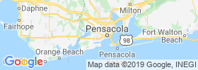 West Pensacola map